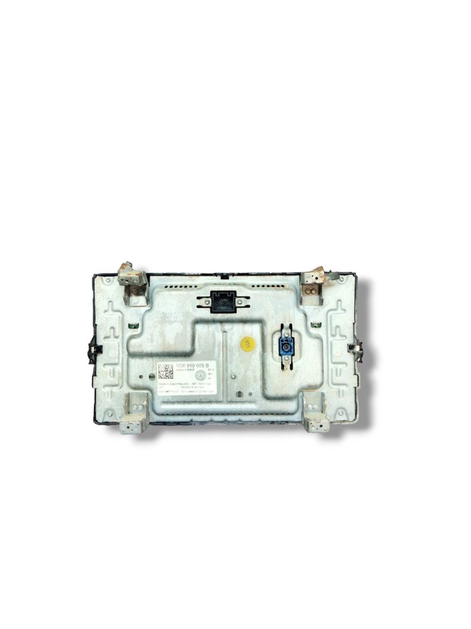 Schermo / display autoradio multifunzione Volkswagen Tiguan ( 2021 ) cod.5G6919605B. - F&P CRASH SRLS - Ricambi Usati