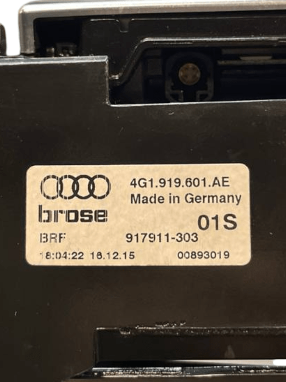 Schermo / display / autoradio / navigatore Audi A6 C7 (2011 - 2017) cod.4G1919601AE - F&P CRASH SRLS - Ricambi Usati