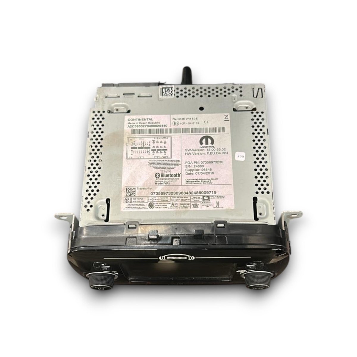 Schermo / display Fiat 500 07356973230 (2015 > ) - F&P CRASH SRL - Ricambi Usati