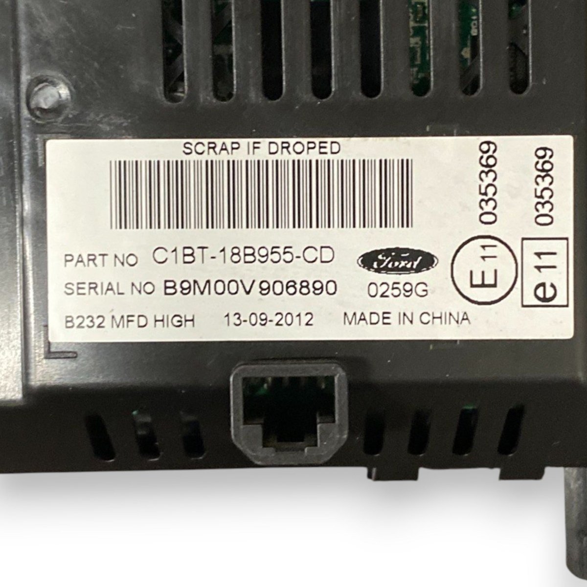 Schermo / display ford b - max (2012 - 2018) Cod: c1bt - 18b955 - cd - F&P CRASH SRLS - Ricambi Usati