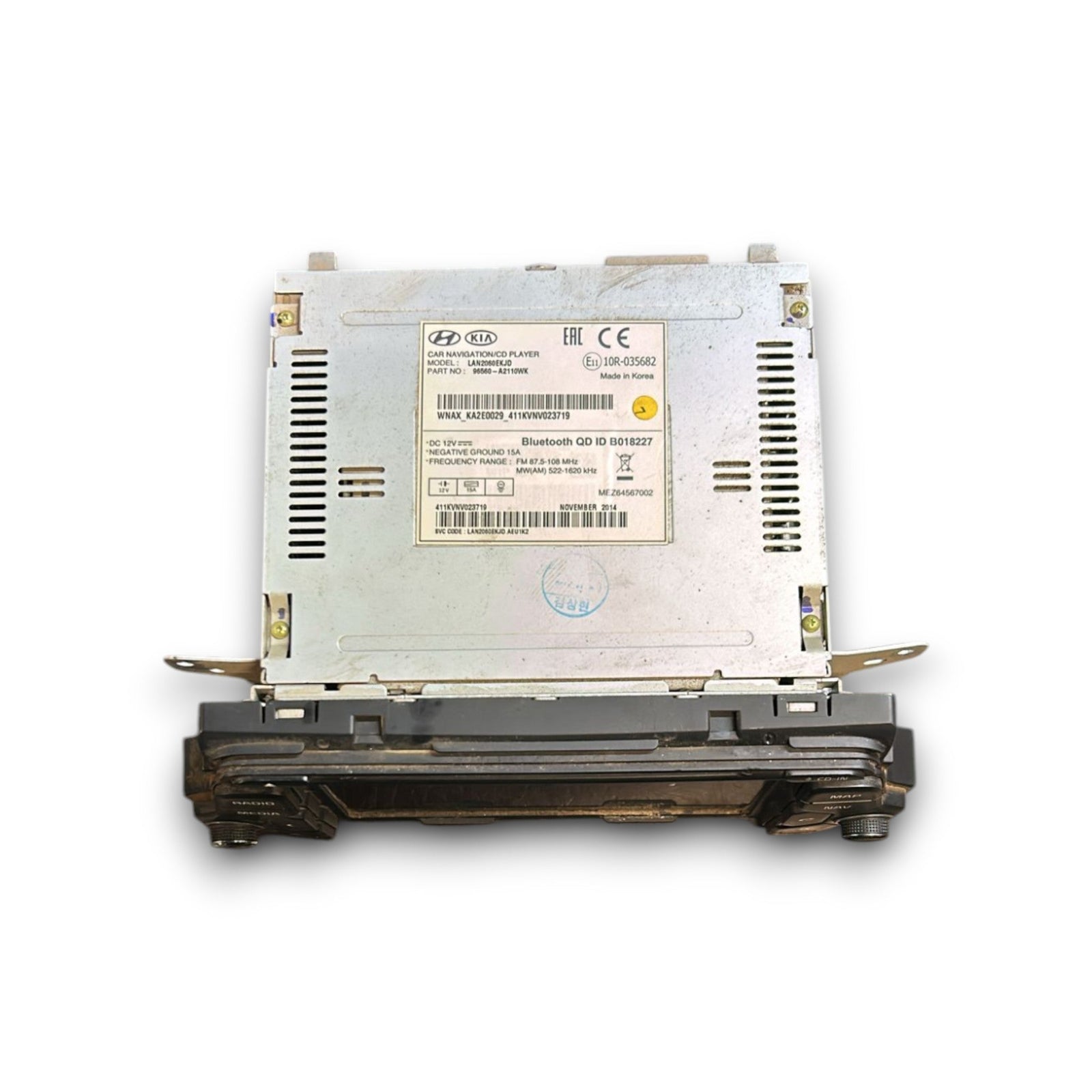 Schermo / Display Kia Cee'd (EU) cod.96560 - A211WK (2012 > 2018) - F&P CRASH SRLS - Ricambi Usati