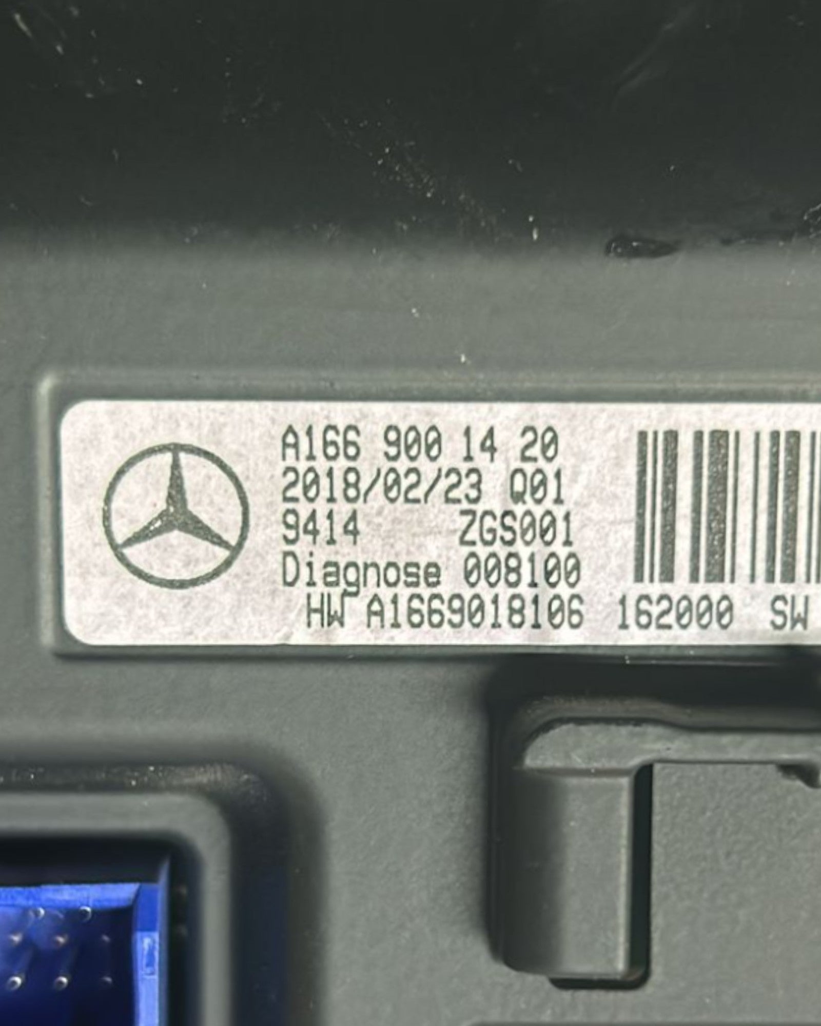 Schermo / Display Mercedes Benz Classe A (W176) cod.A1669001420 (2012 > 2018) - F&P CRASH SRLS - Ricambi Usati