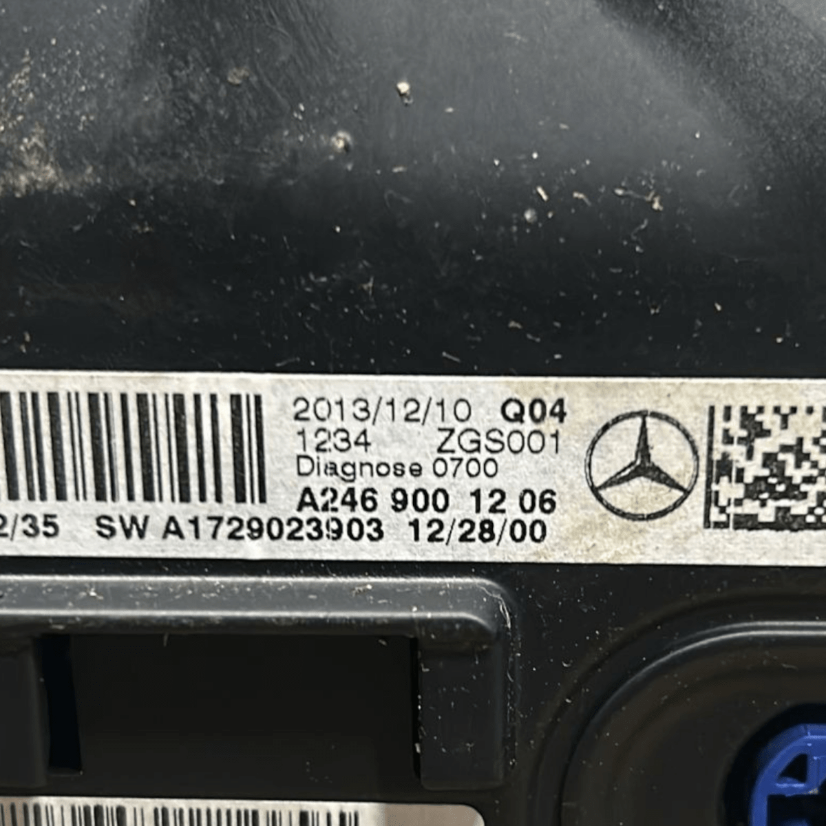 Schermo / display mercedes classe b w246 cod:a2469001206 (2011 > 2019) - F&P CRASH SRL - Ricambi Usati
