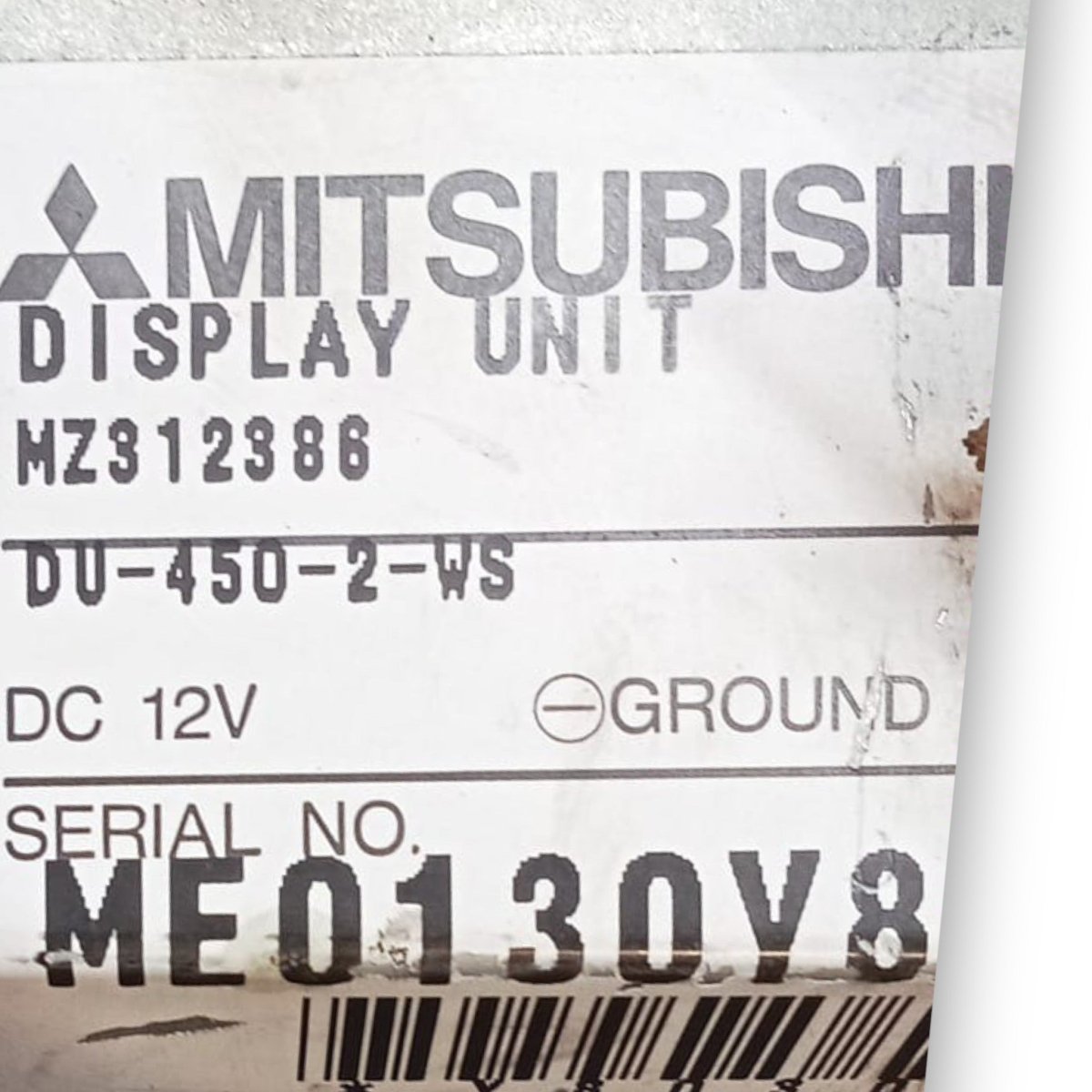 Schermo / display mitsubishi space star cod . mz312386 (2012 >) - F&P CRASH SRL - Ricambi Usati