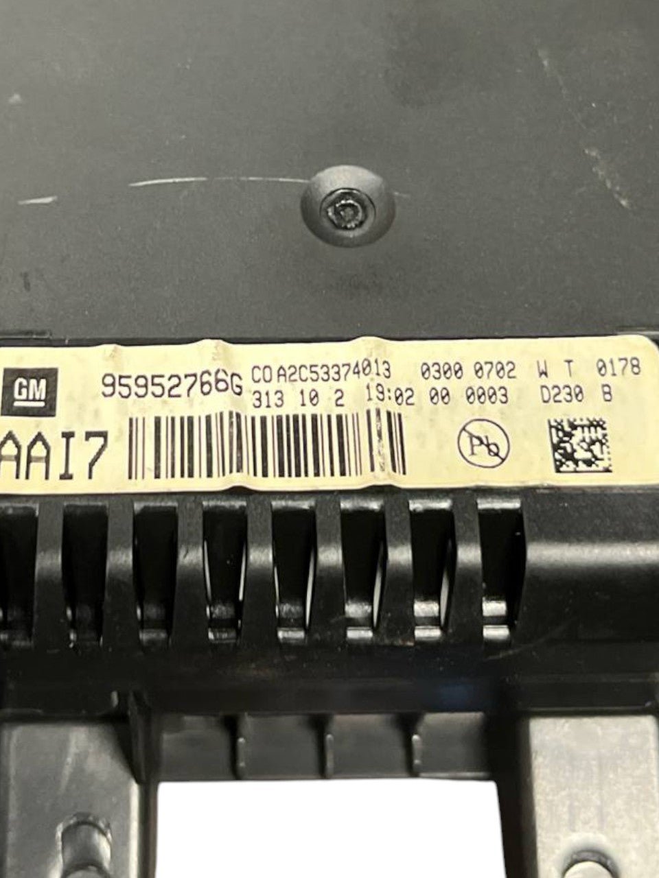 Multifunction screen / display Chevrolet Cruze (2009 - 2023) cod.95952766G - F&P CRASH SRLS - Used Parts