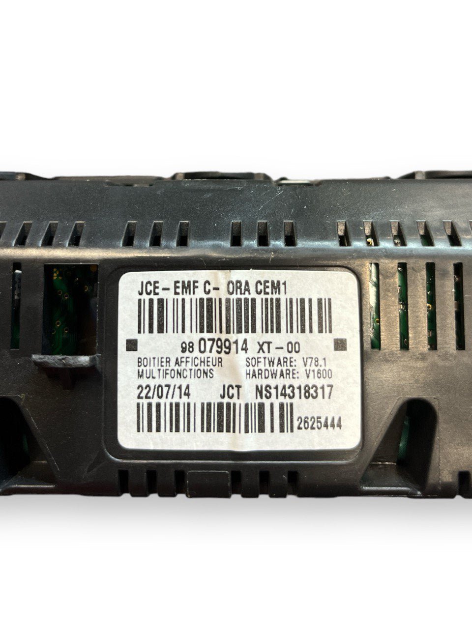 Screen / Multifunction Display Citroen C3 (2009 to 2016) code: 98079914 - F&P CRASH SRLS - Used Parts