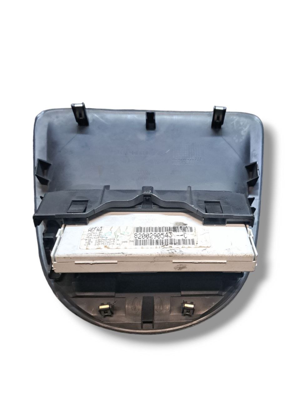 Screen / Multifunction Display + mask cover Renault Megane (2007) COD:8200290543 - F&P CRASH SRLS - Used Parts
