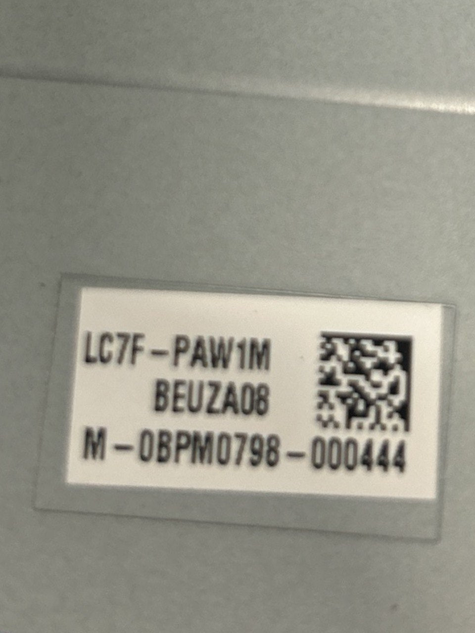Schermo / Display Opel Corsa E (2015 > 2019) cod.LC7F - F&P CRASH SRLS - Ricambi Usati