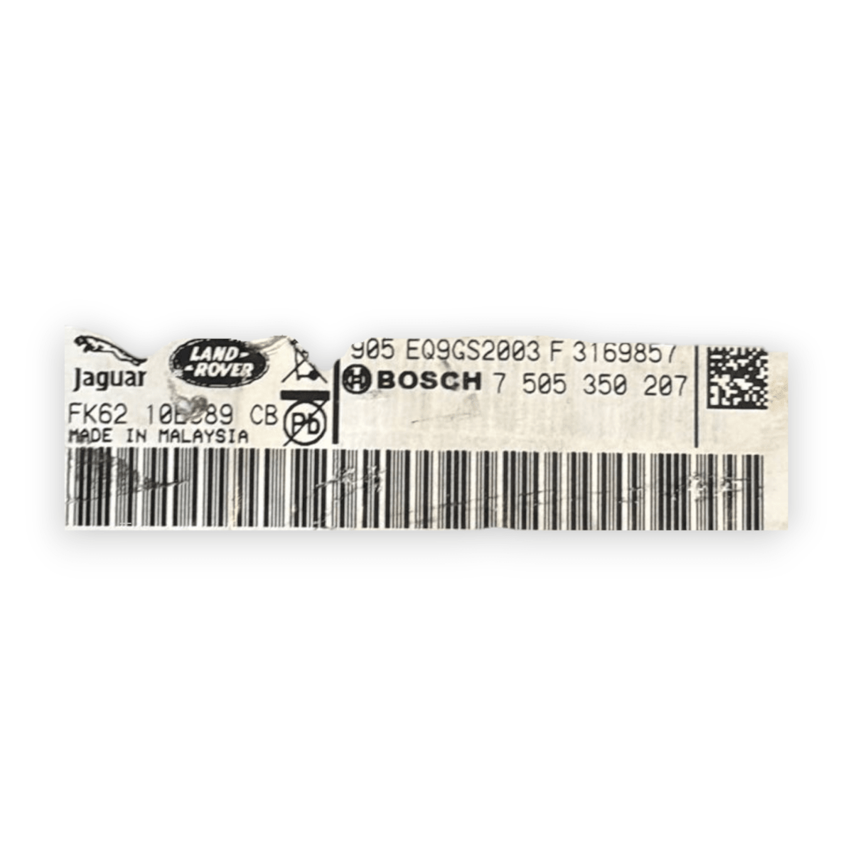Schermo / display range rover sport L494 cod:fk62 - 10e889 (2018 - 2023) - F&P CRASH SRL - Ricambi Usati