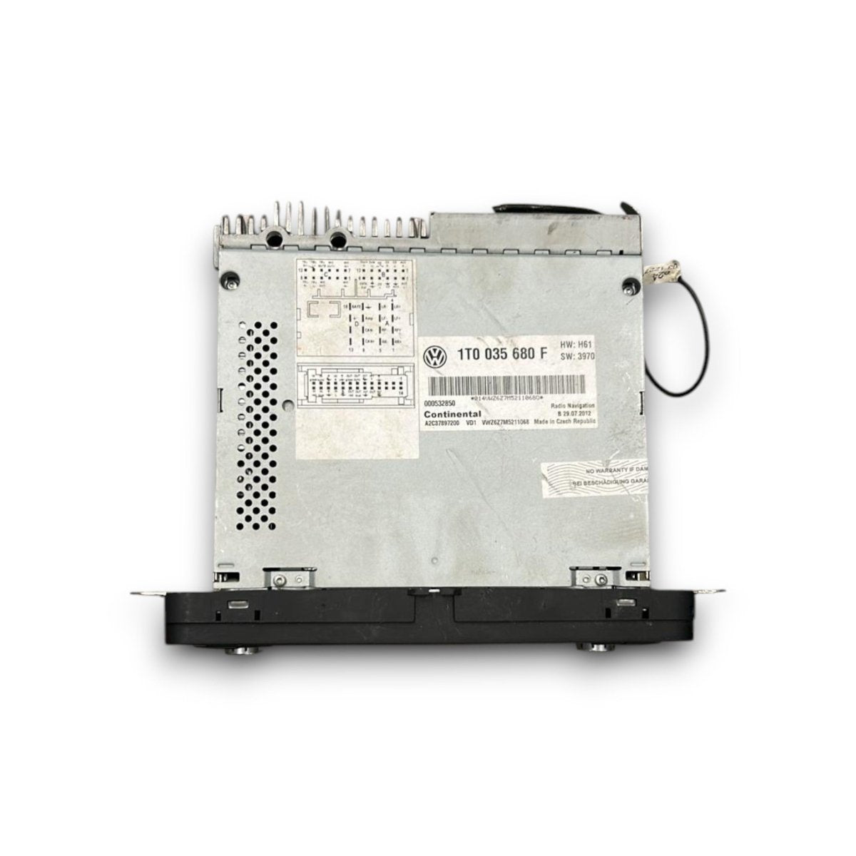 Schermo / display Volkswagen Tiguan (5n) cod.1t0035680f (2007 > 2015) - F&P CRASH SRL - Ricambi Usati