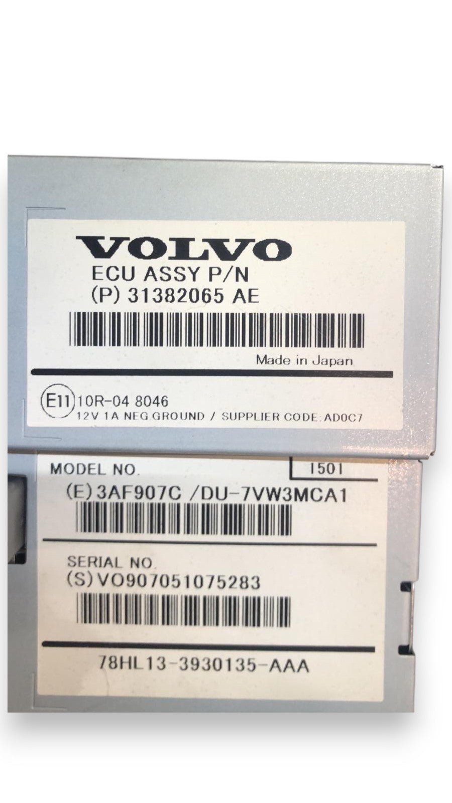Schermo / Display Volvo V60 (2010 > 2018) cod: - F&P CRASH SRLS - Ricambi Usati