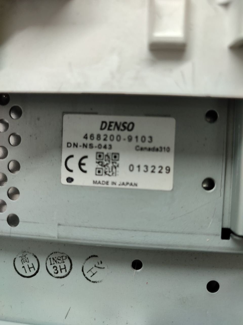 Schermo multifunzione Mazda Cx - 7 ( 2009 ) cod 468200 - 9103 - F&P CRASH SRLS - Ricambi Usati
