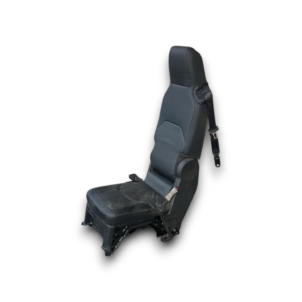 Sedile anteriore centrale Land Rover Defender (90) (L663) (2020 > ) in pelle e stoffa nero 3 porte cargo / camperizzato - F&P CRASH SRL - Ricambi Usati