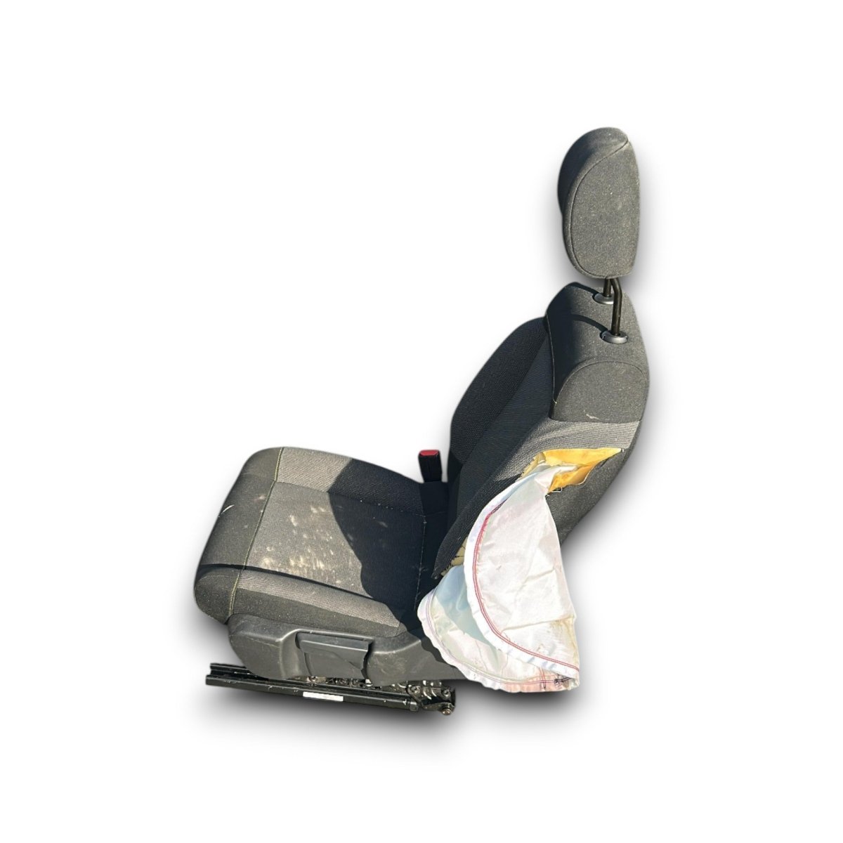 Sedile anteriore guidatore Citroen C3 III (2016 > 2023) in stoffa nero e grigio - F&P CRASH SRLS - Ricambi Usati