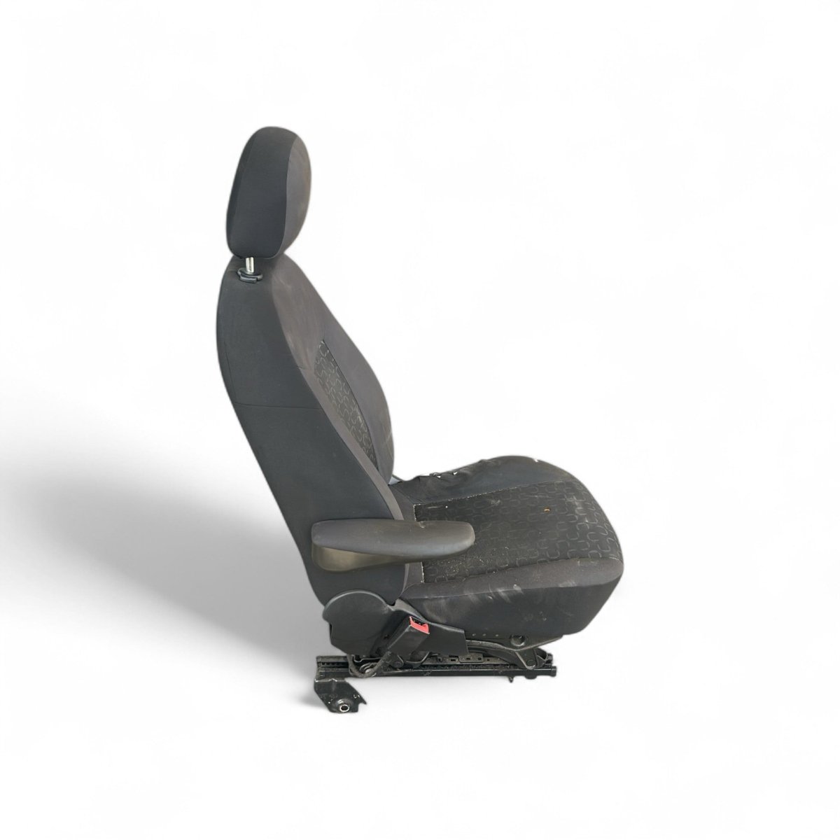 Sedile anteriore guidatore Fiat Doblo II (2009 > 2022) in stoffa nero e grigio - F&P CRASH SRLS - Ricambi Usati