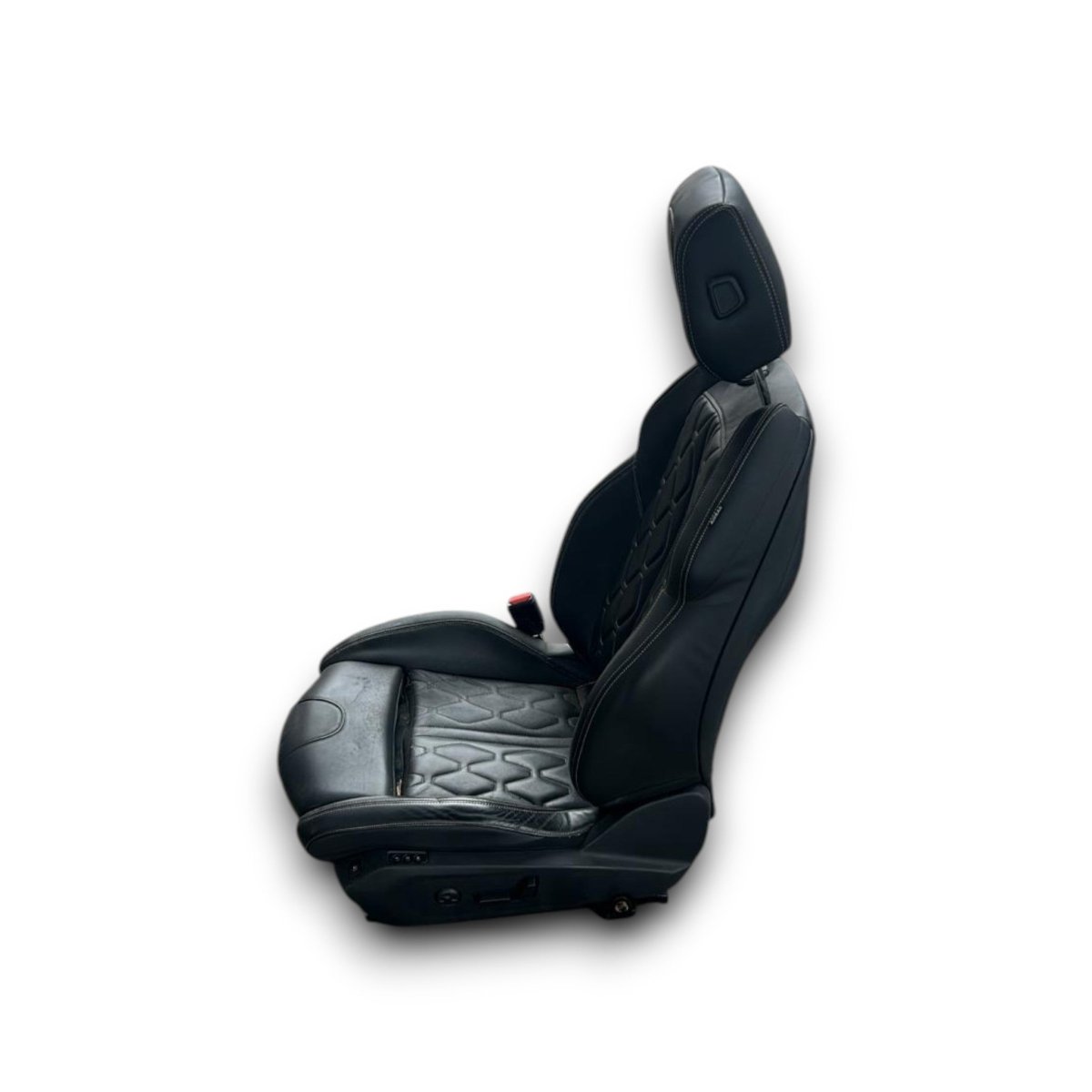 Sedile anteriore guidatore in pelle nero Peugeot 508 II (2018 > ) conducente - F&P CRASH SRL - Ricambi Usati