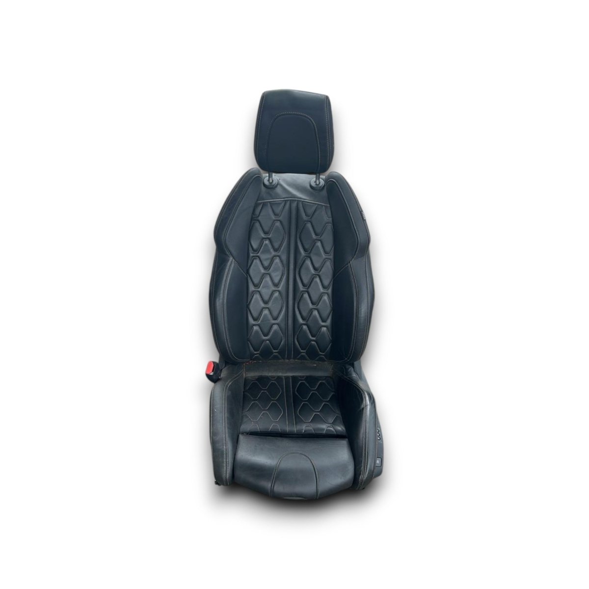 Sedile anteriore guidatore in pelle nero Peugeot 508 II (2018 &gt; ) conducente - F&amp;P CRASH SRL - Ricambi Usati