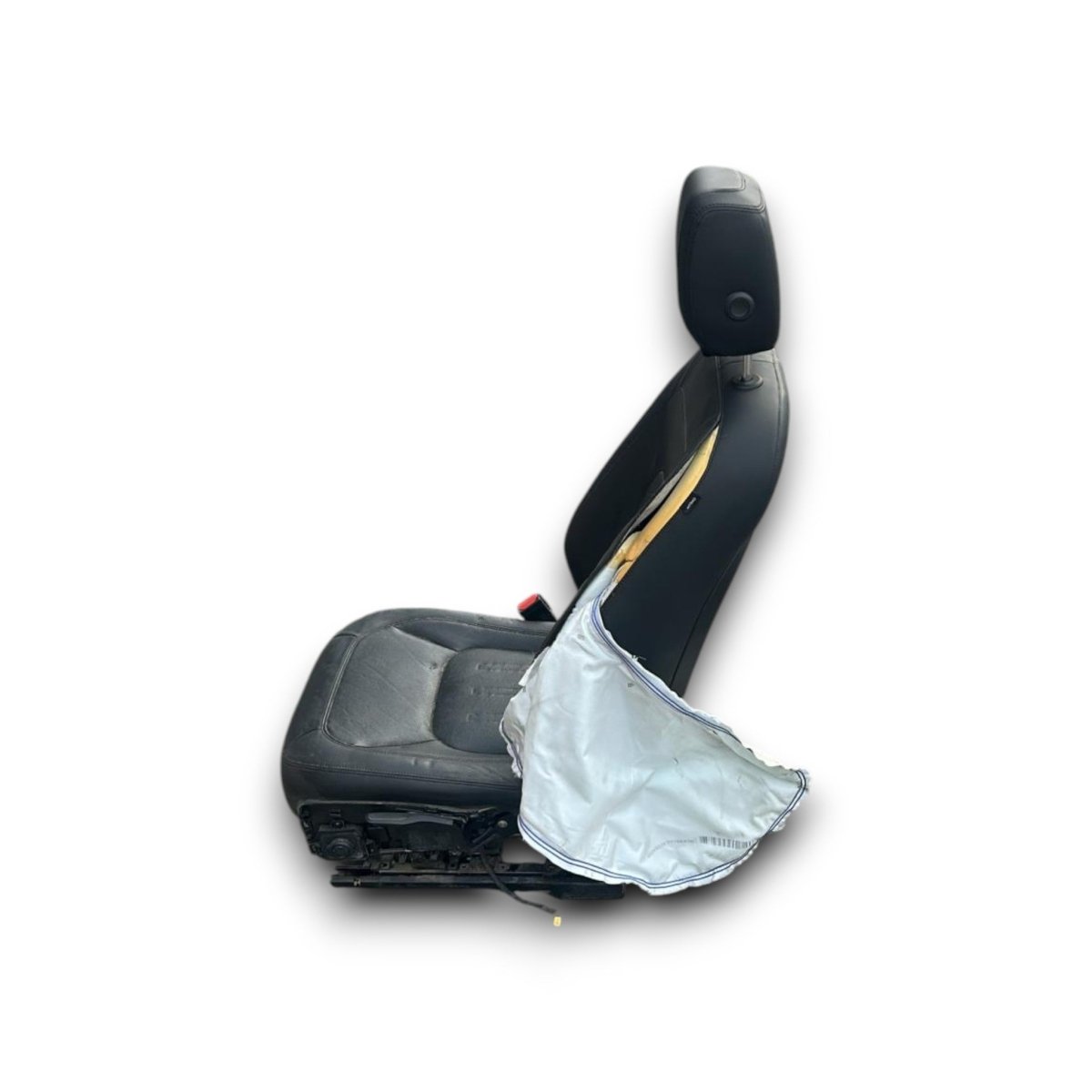 Sedile anteriore guidatore Land Rover Defender (90) (L663) (2020 > ) in pelle nero 3 porte cargo / camperizzato conducente - F&P CRASH SRL - Ricambi Usati