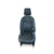 Sedile anteriore guidatore Nissan Qashqai +2 (J10) (2006 > 2014) conducente / in stoffa nero - F&P CRASH SRLS - Ricambi Usati