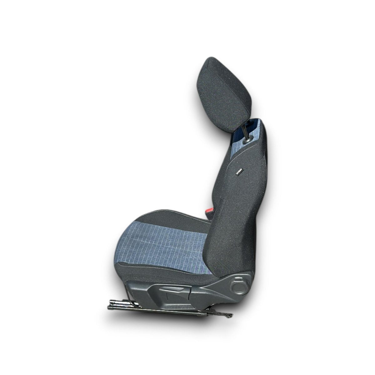 Sedile anteriore guidatore Opel Corsa F (2019 > ) in stoffa nero e azzurro - F&P CRASH SRLS - Ricambi Usati