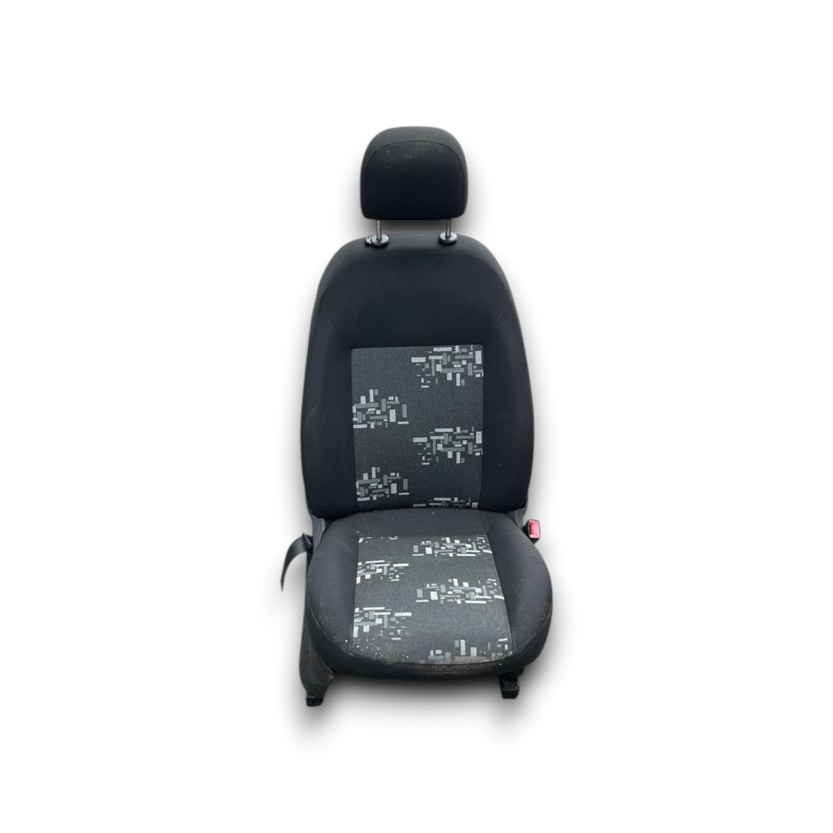 Sedile anteriore passeggero Fiat Doblo II (2009 &gt; 2022) in stoffa neri e grigi - F&amp;P CRASH SRL - Ricambi Usati