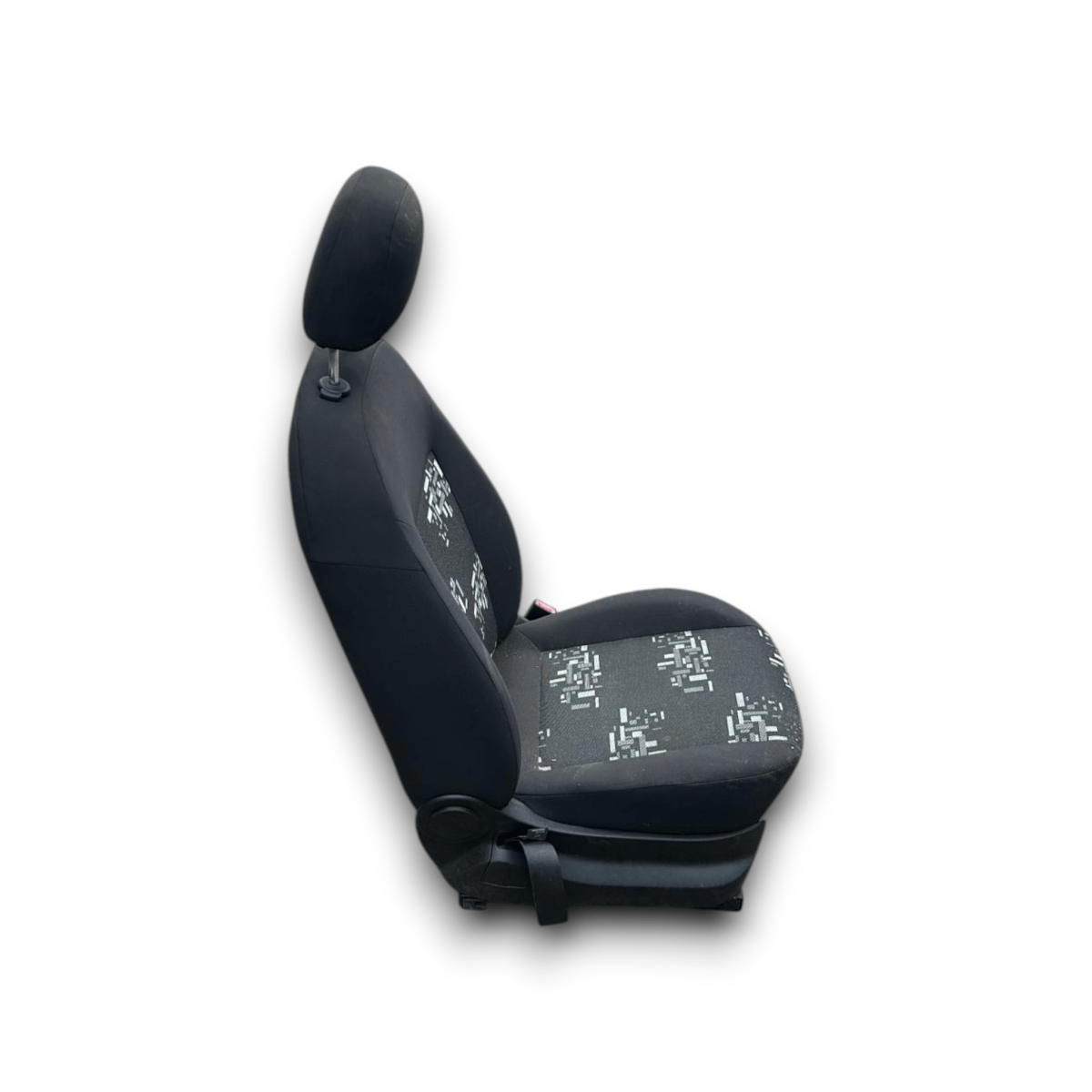 Sedile anteriore passeggero Fiat Doblo II (2009 > 2022) in stoffa neri e grigi - F&P CRASH SRL - Ricambi Usati