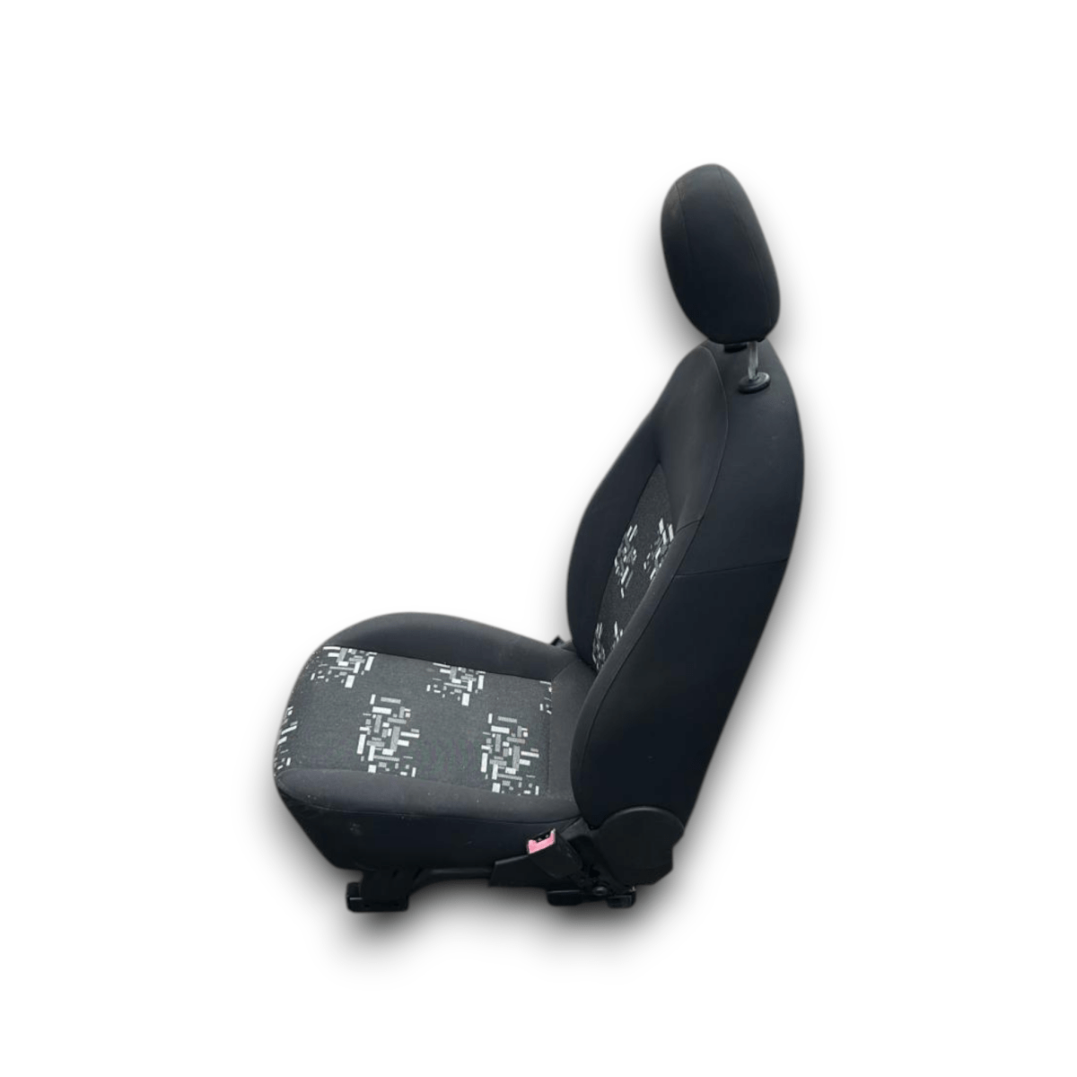 Sedile anteriore passeggero Fiat Doblo II (2009 > 2022) in stoffa neri e grigi - F&P CRASH SRL - Ricambi Usati