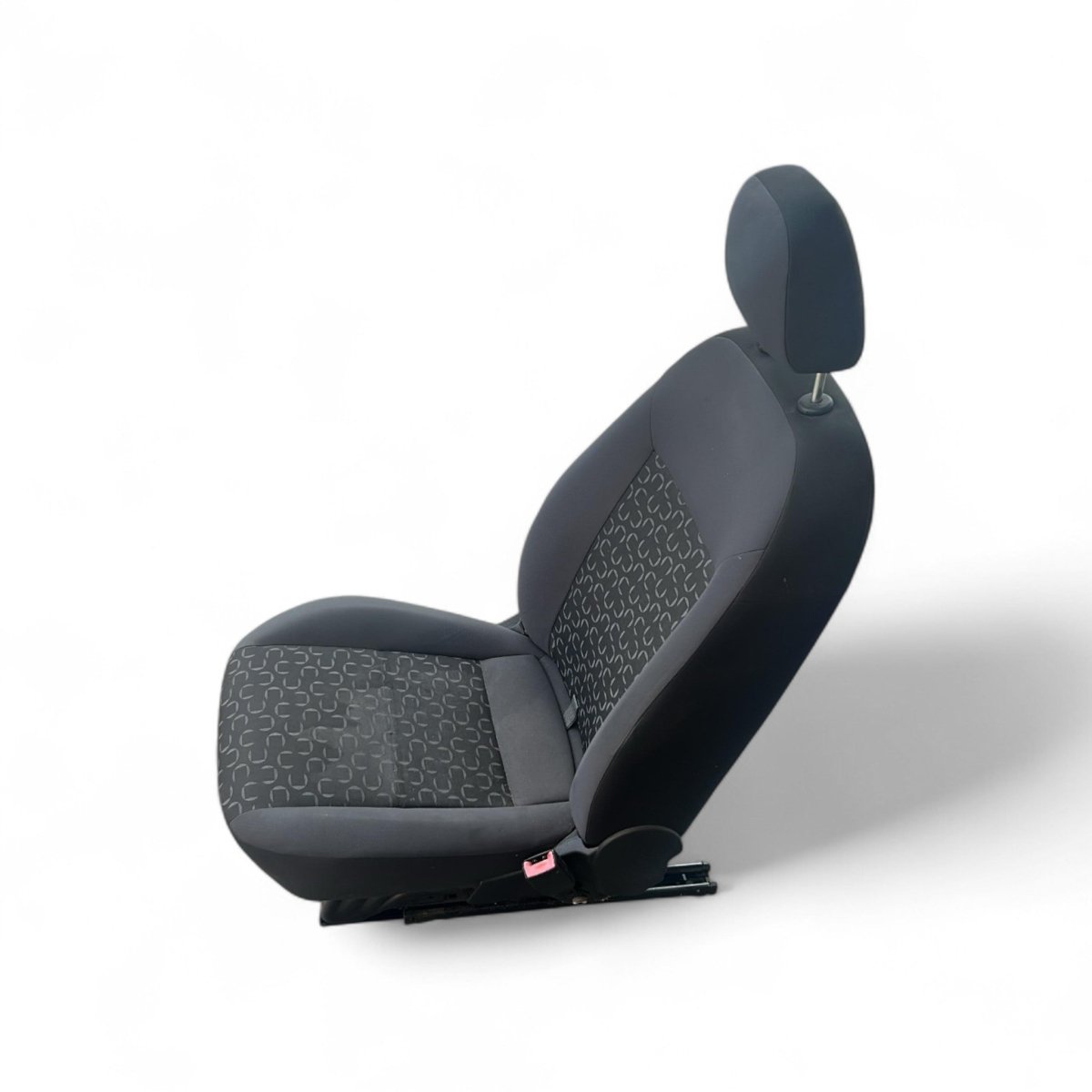 Sedile anteriore passeggero Fiat Doblo II (2009 > 2022) in stoffa nero e grigio - F&P CRASH SRLS - Ricambi Usati