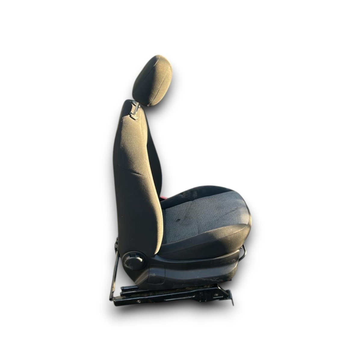 Sedile anteriore passeggero in stoffa Fiat Doblo II (2009 > 2022) nero e grigio chiaro - F&P CRASH SRLS - Ricambi Usati