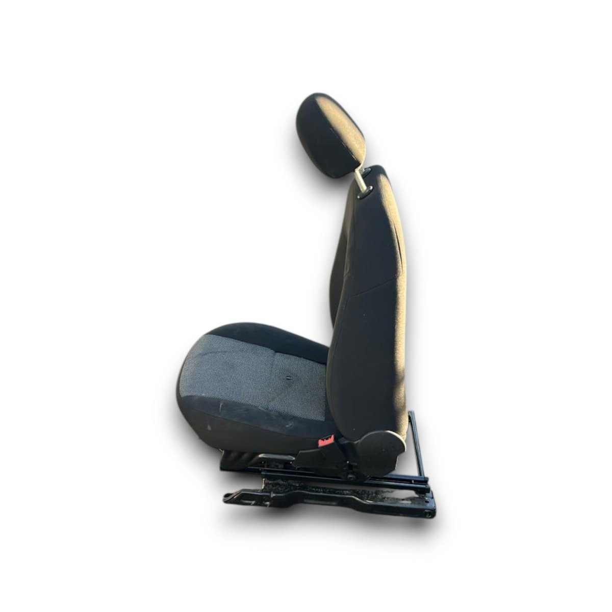 Sedile anteriore passeggero in stoffa Fiat Doblo II (2009 > 2022) nero e grigio chiaro - F&P CRASH SRLS - Ricambi Usati