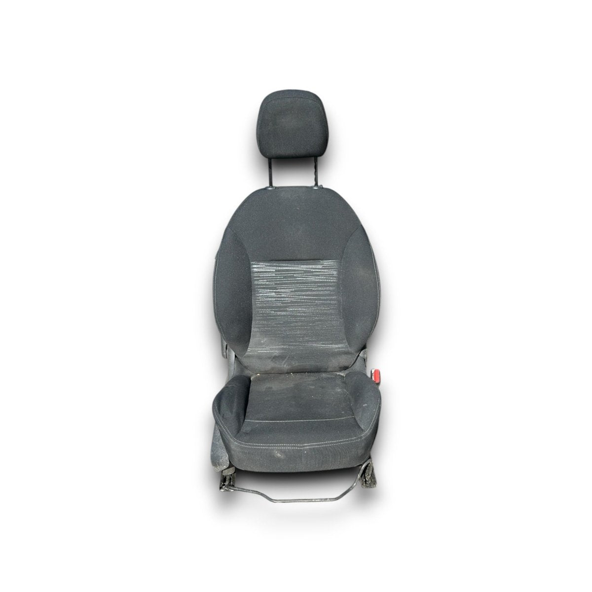 Sedile anteriore passeggero Peugeot 208 I (2012 > 2019) in stoffa nero e grigio - F&P CRASH SRLS - Ricambi Usati