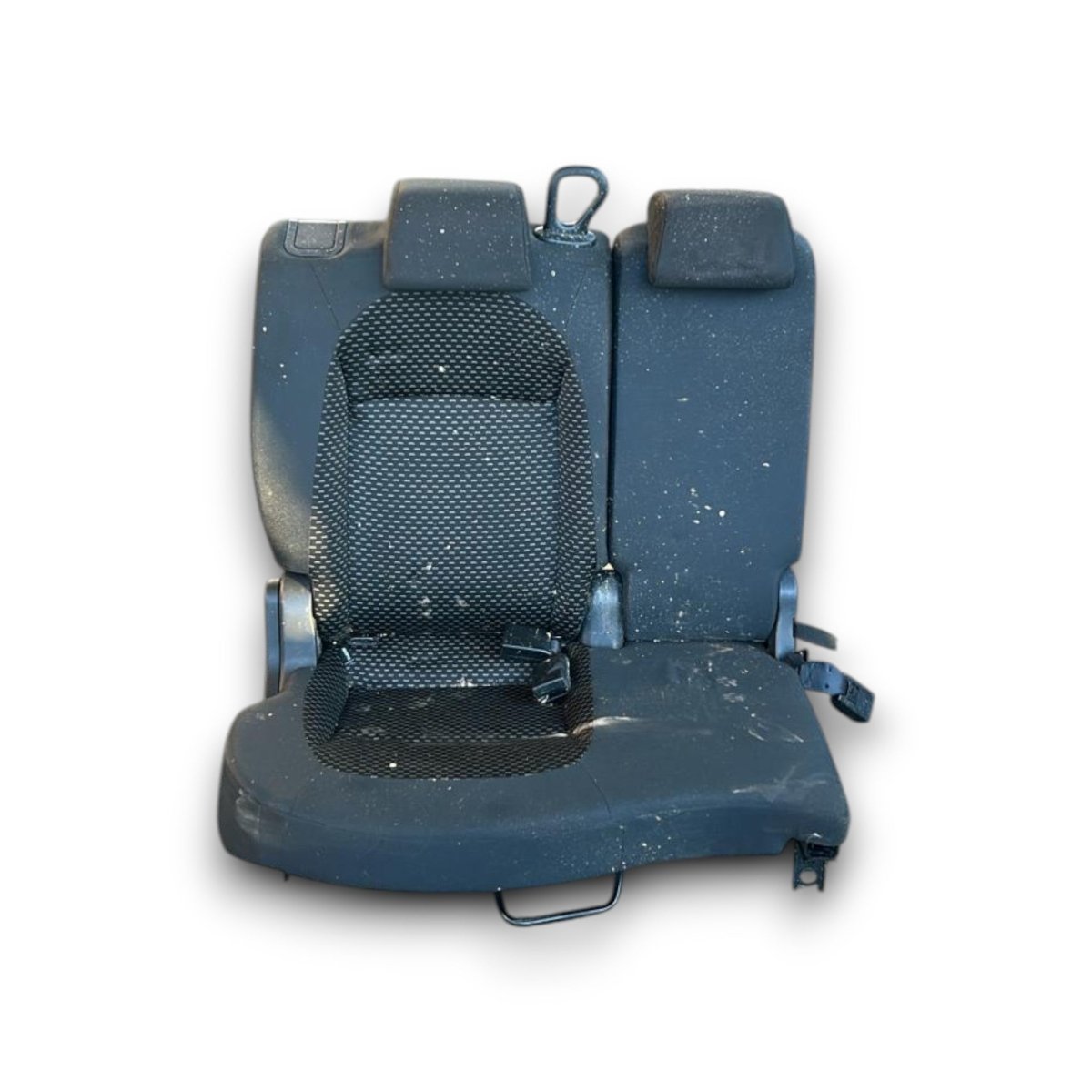 Sedile posteriore destro Nissan Qashqai +2 (J10) (2006 &gt; 2014) in stoffa nero - F&amp;P CRASH SRLS - Ricambi Usati