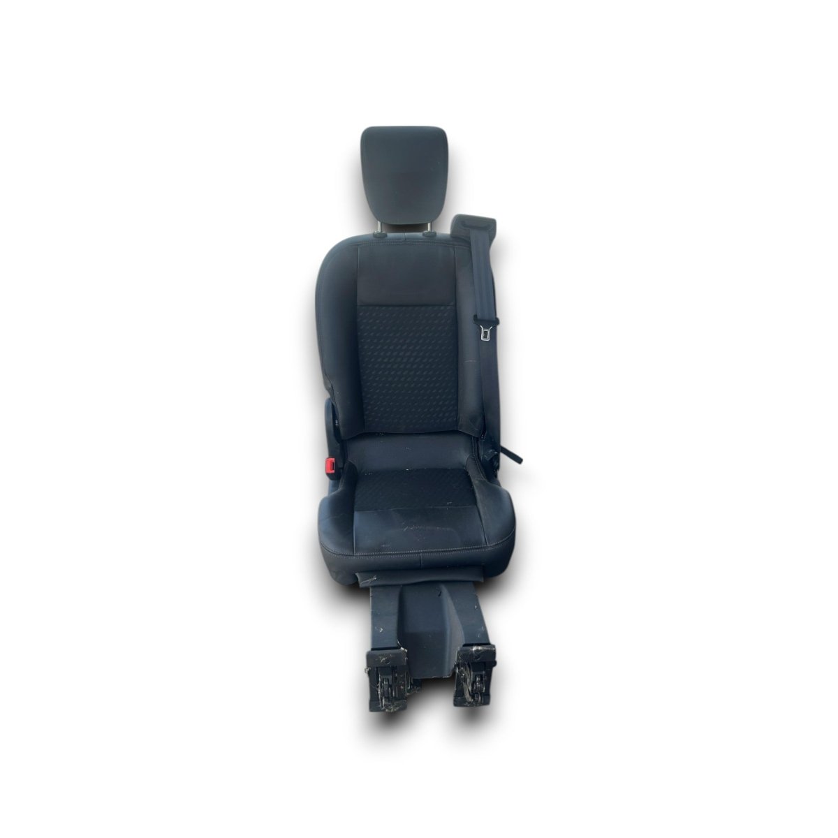 Sedile posteriore passeggero in stoffa e pelle nero Ford Tourneo Custom I (2018 > 2023) 8 posti - F&P CRASH SRL - Ricambi Usati
