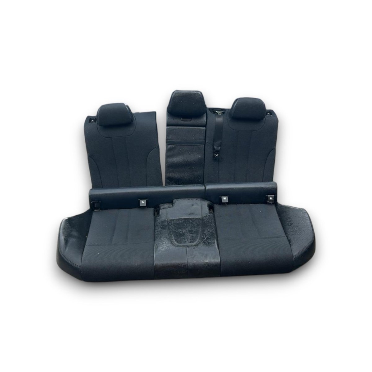 Sedili in pelle e stoffa neri BMW Serie 5 (g31) (2017 > 2023) tappezzeria - F&P CRASH SRL - Ricambi Usati