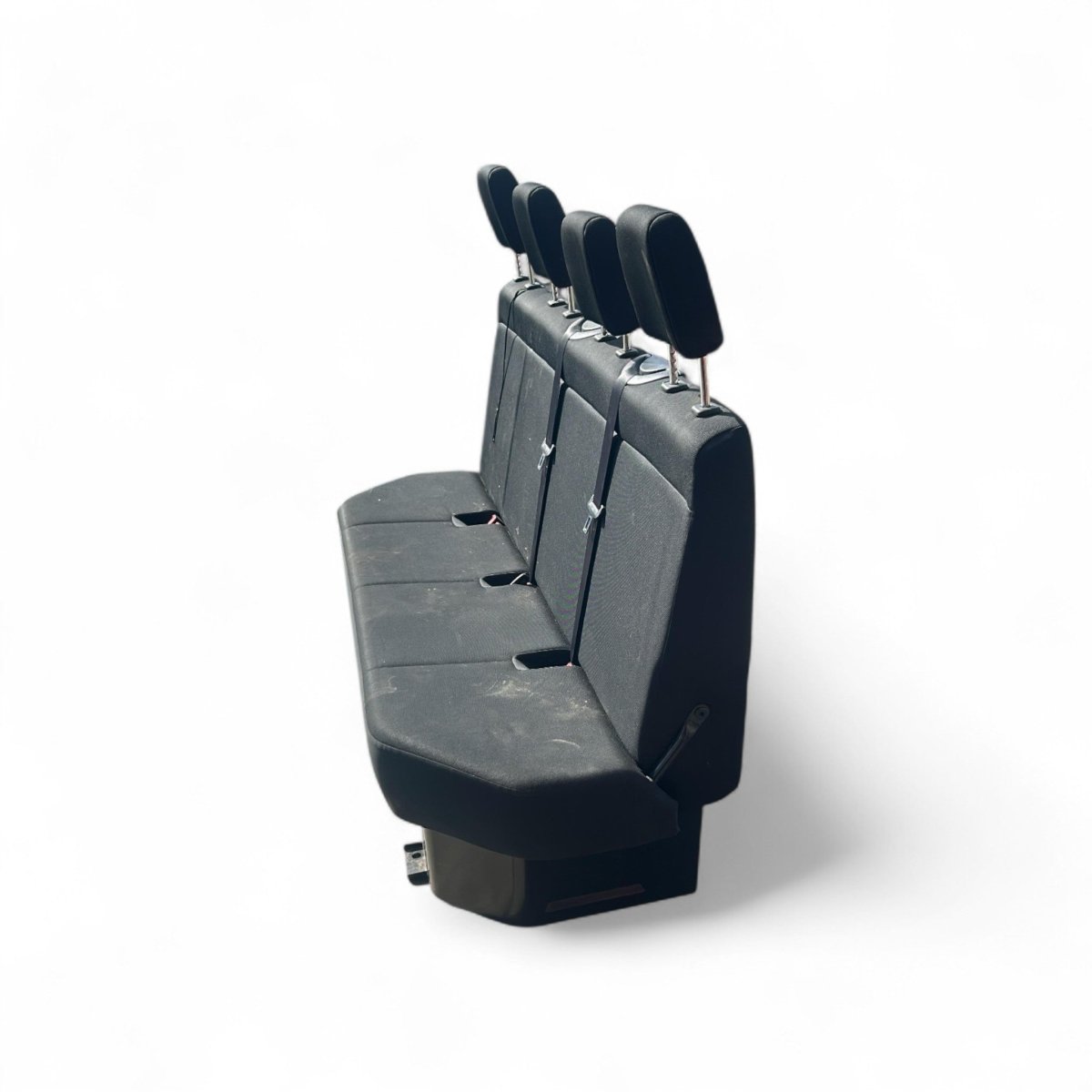 Sedili posteriori Mercedes Benz Sprinter (W910) (2018 > ) in stoffa neri - F&P CRASH SRLS - Ricambi Usati