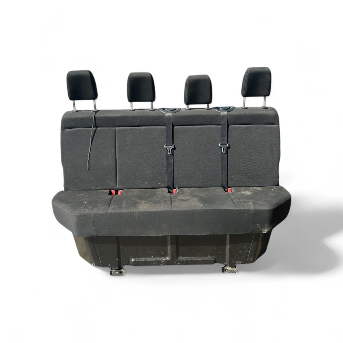 Sedili posteriori Mercedes Benz Sprinter (W910) (2018 > ) in stoffa neri - F&P CRASH SRLS - Ricambi Usati