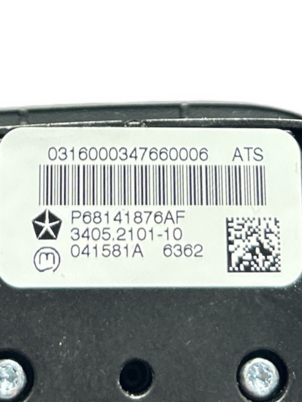 Jeep Cherokee (KL) (2013 > 2023) Drive Mode Selector code P68141876AF - F&P CRASH SRLS - Used Parts