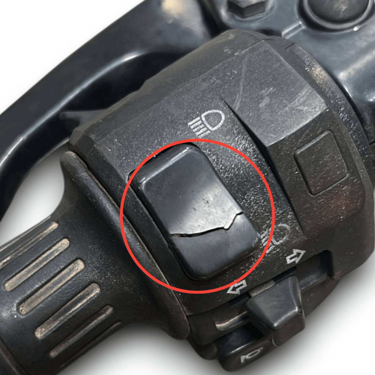 Semi manubrio sinistro kawasaki ninja 300 (2012 > 2016) - F&P CRASH SRL - Ricambi Usati