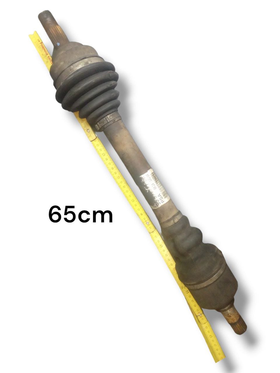 Drive shaft / Engine shaft Manual 5 Forward gears left (sx) Peugeot 307 1.6 Diesel (2004) code: 96371117880 - F&P CRASH SRLS - Used Parts