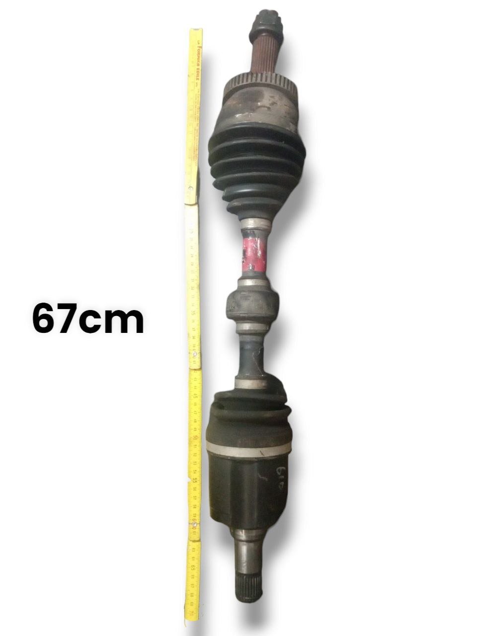 Half shaft / Manual engine shaft front left Hyundai Santa Fe 4WD 2.2d (2007) code: 495002B260 - F&P CRASH SRLS - Used Spare Parts