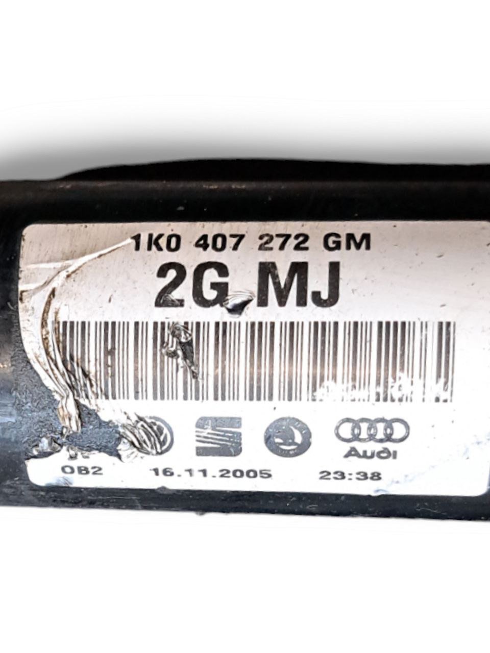 Semiasse / Albero Motore / Trasmissione Anteriore Destro Seat Leon / Audi A3 / Skoda Octavia 1.9 Diesel ( 2005 - 2012 ) COD:1K0407272GM - F&P CRASH SRLS - Ricambi Usati