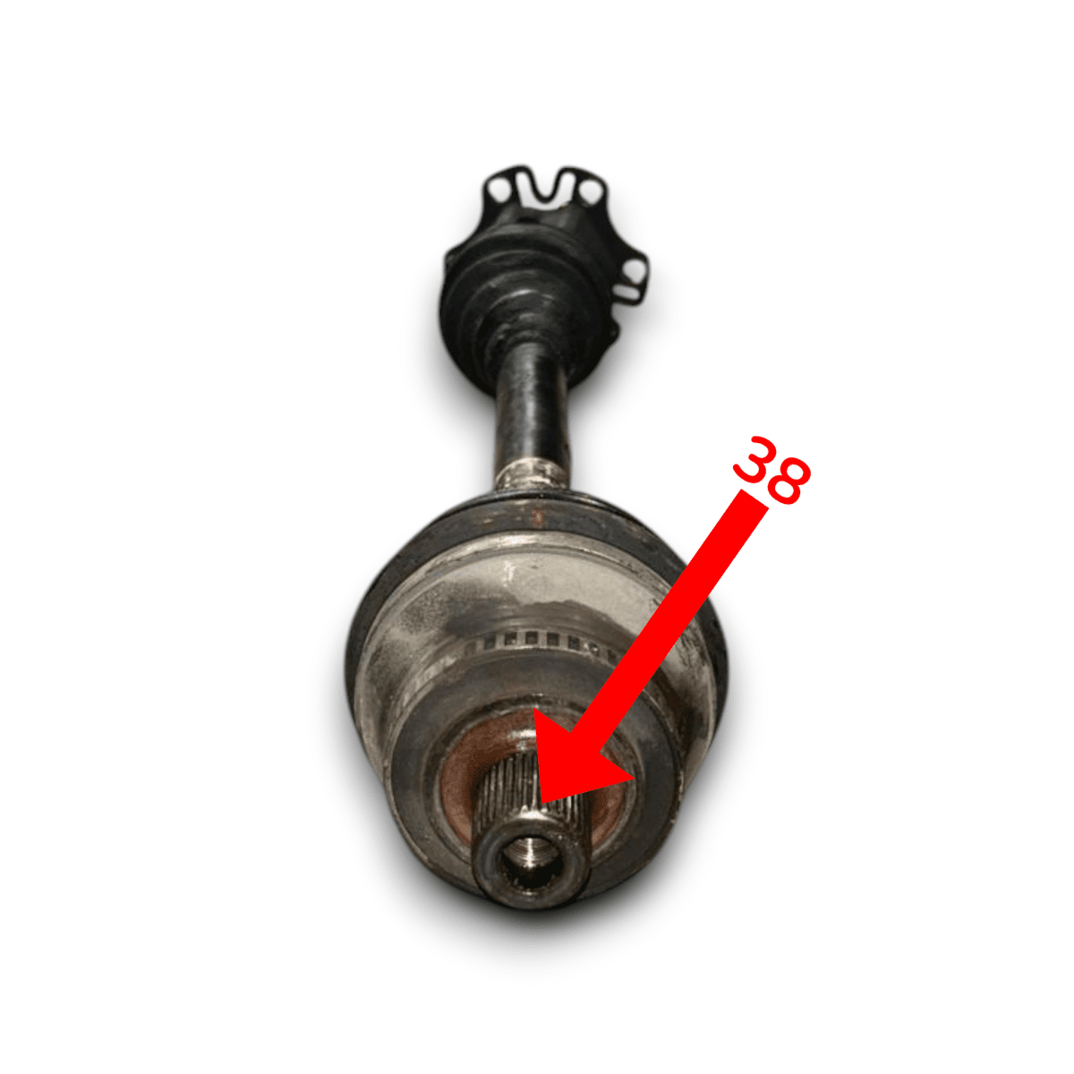 Semiasse anteriore destro Audi A4 (B6) 8e0407272 1.9 diesel (2000 > 2006) - F&P CRASH SRL - Ricambi Usati
