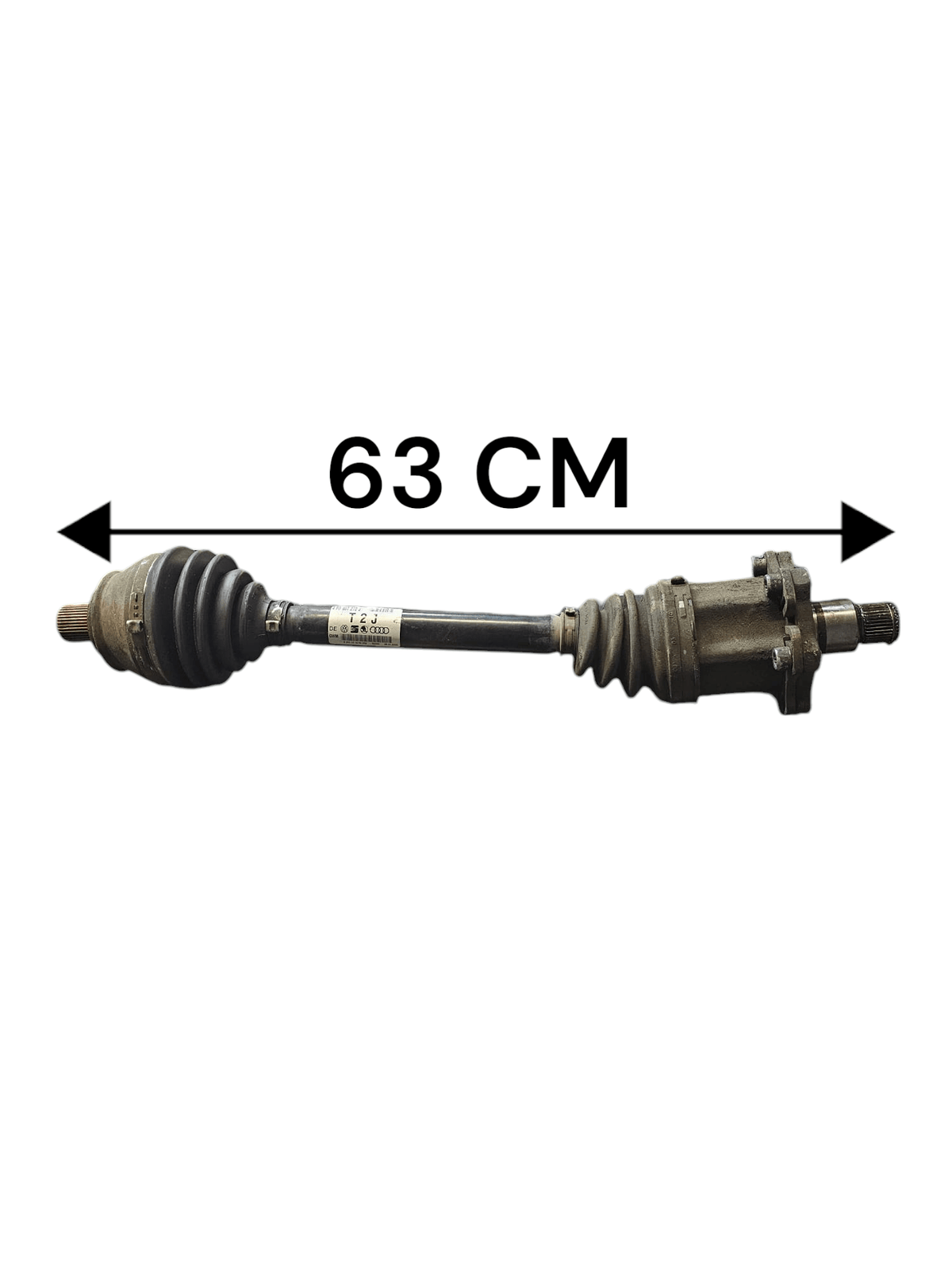 Semiasse Anteriore Destro Audi A6 C6 Quattro 3.0 Diesel Cod:4F0407272J (2004 - 2011) Cambio Automatico - F&P CRASH SRLS - Ricambi Usati