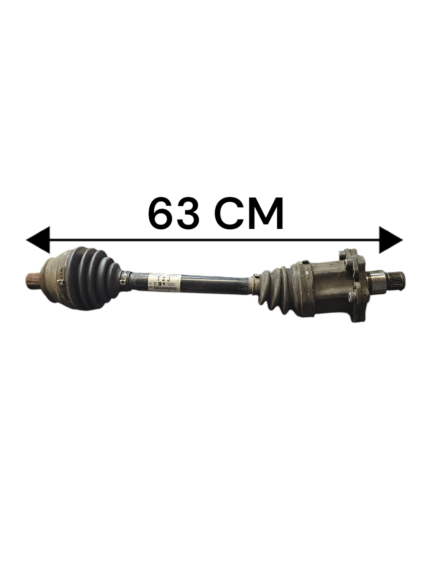 Semiasse Anteriore Destro Audi A6 C6 Quattro 3.0 Diesel Cod:4F0407272J (2004 - 2011) Cambio Automatico - F&P CRASH SRLS - Ricambi Usati