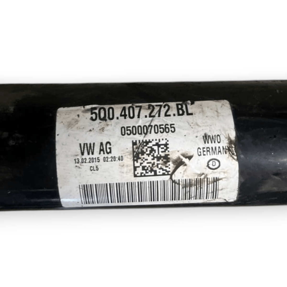 Semiasse anteriore destro (dx) Audi S3 8V 2.0 Benzina (2013 al 2020) cod: 5Q0407272BL - F&P CRASH SRL - Ricambi Usati
