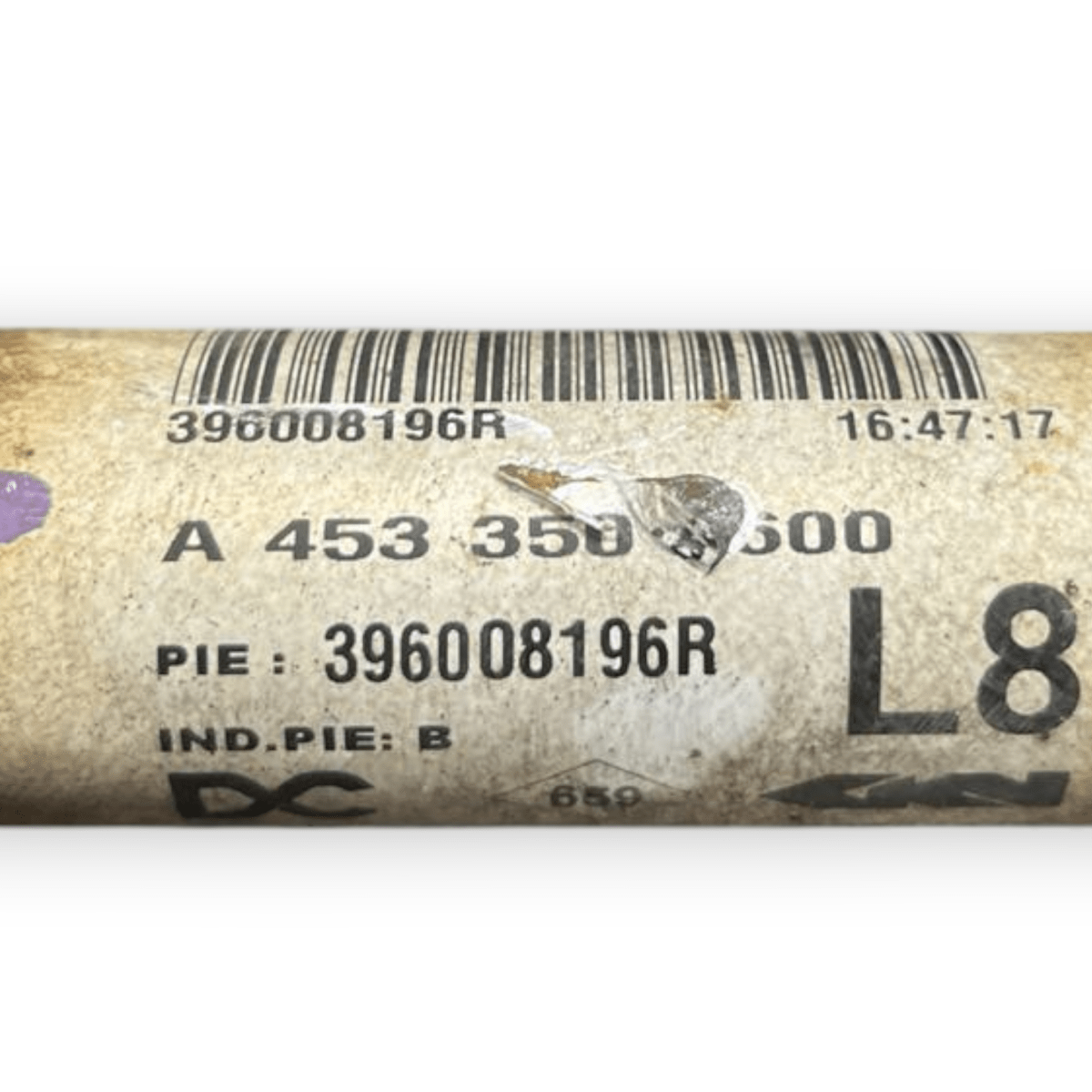 Right front axle (dx) Renault Twingo III 1.0 Petrol (2014 to 2024) code: 396008196R - F&P CRASH SRLS - Used Parts