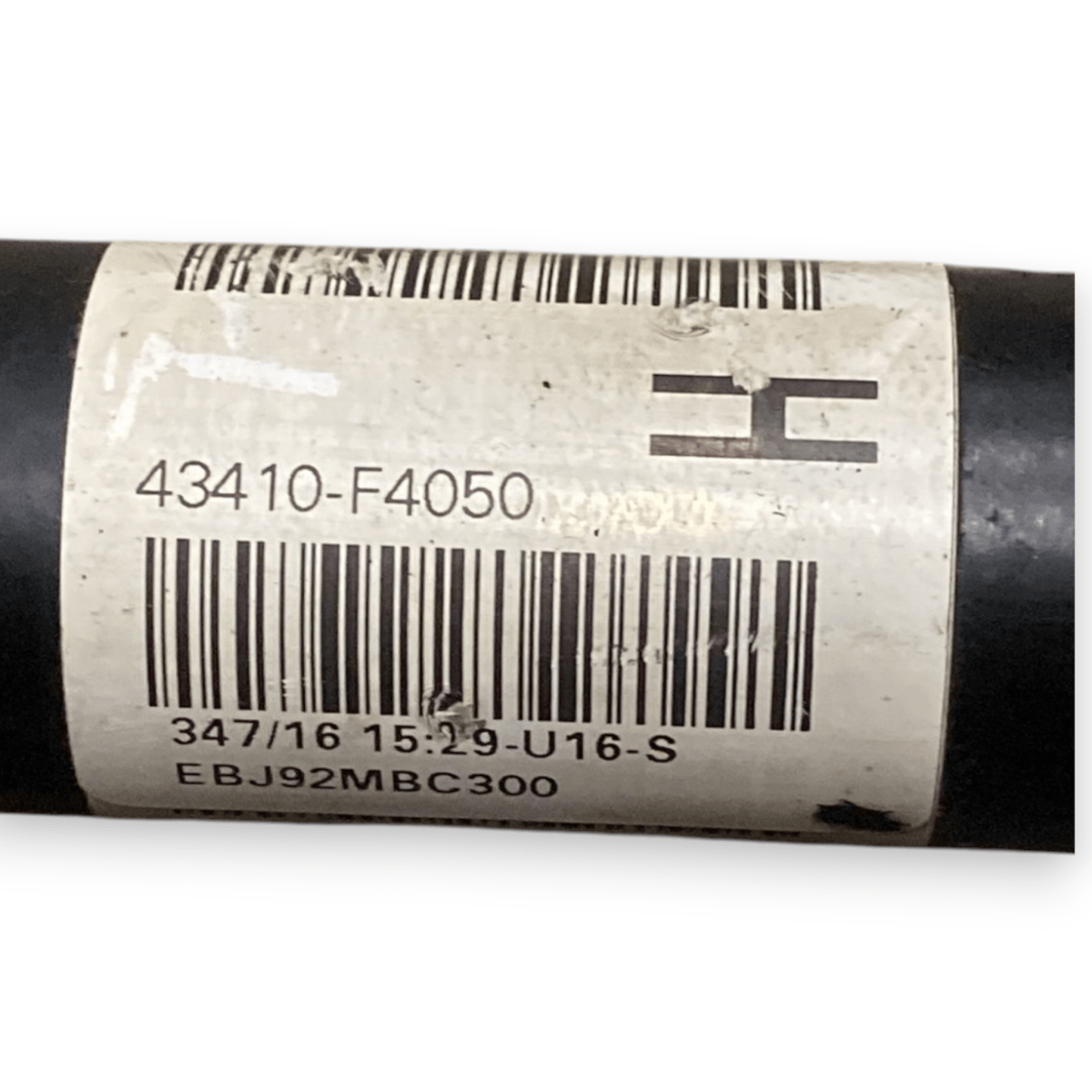 semiasse anteriore destro (dx) toyota c - hr benzina - ibrida cod:43410 - f4050 (2016 - ) - F&P CRASH SRLS - Ricambi Usati