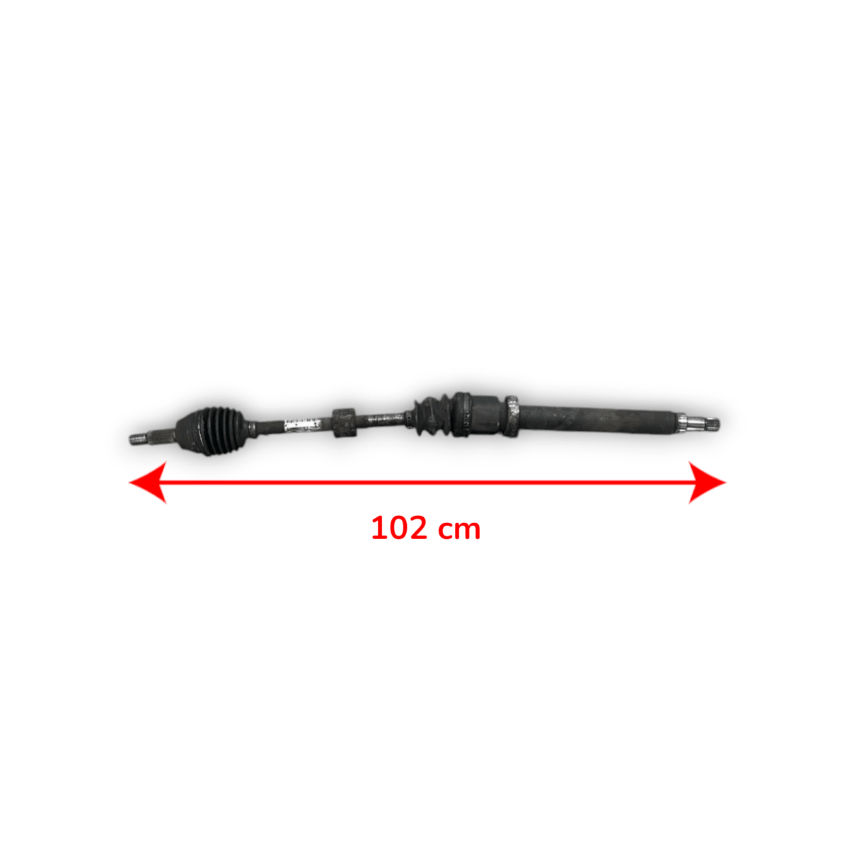 Semiasse anteriore destro Ford Fiesta VI 8v51 - 3b436 - ae 1.4 diesel (2008 > 2017) - F&P CRASH SRL - Ricambi Usati