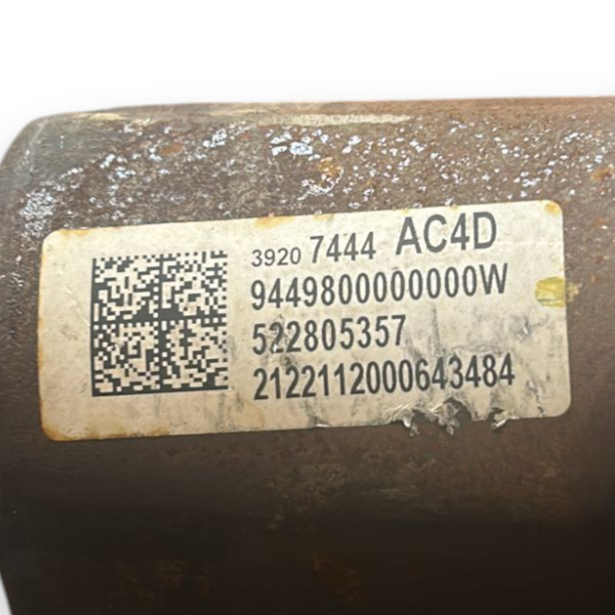 Semiasse Anteriore Destro Opel Insignia B cod.522805357 1.5 Diesel (2017 > 2023) Cambio Automatico / Albero Motore / Trasmissione cod.39207444 - F&P CRASH SRLS - Ricambi Usati