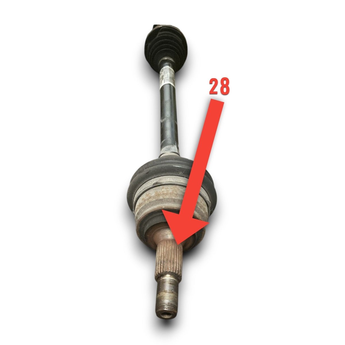 Semiasse anteriore destro Peugeot 308 II cod . 9809527980 1.6 diesel (2013 > 2021) - F&P CRASH SRL - Ricambi Usati